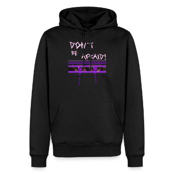 Angry Anime - Männer Premium Bio Hoodie - Schwarz - Vorne - Nico (187cm)