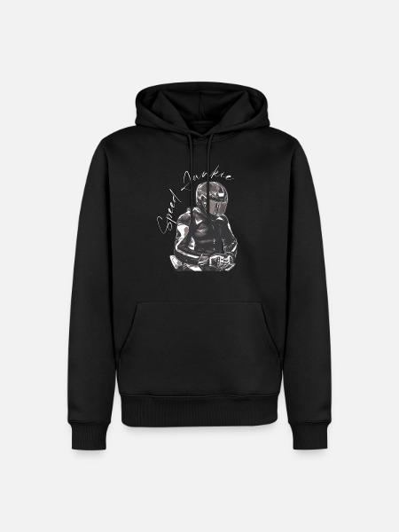 Speed Junkie - Men’s Premium Organic Hoodie - black