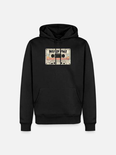 Best of 1962 - Men’s Premium Organic Hoodie - black