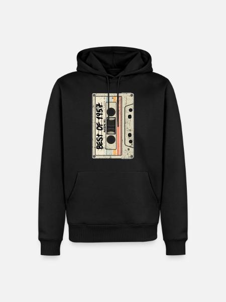 Best of 1957 - Men’s Premium Organic Hoodie - black