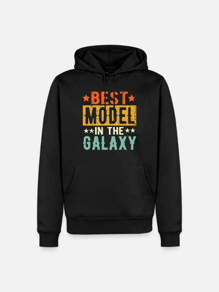 Best Model ever Model Gift - Men’s Premium Organic Hoodie - black