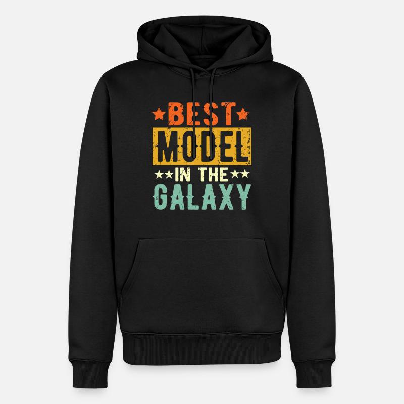 Best Model ever Model Geschenk - Männer Premium Bio Hoodie - Schwarz