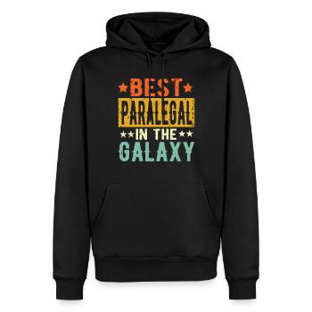 Best Rechtsanwaltsfachangestellte ever - Männer Premium Bio Hoodie - Schwarz - Vorne - Nico (187cm)