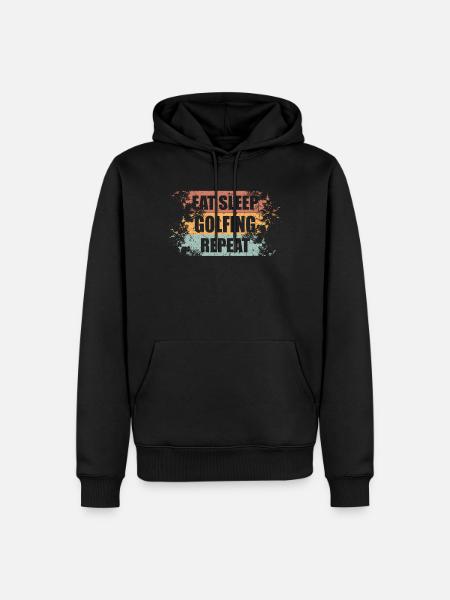 Triathlon saying funny - Men’s Premium Organic Hoodie - black