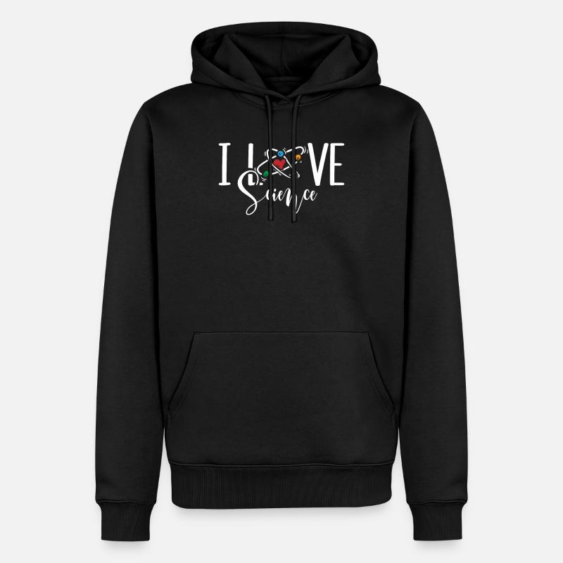 Chimie Science Physique Recherche - Sweat à capuche Premium bio Homme - noir