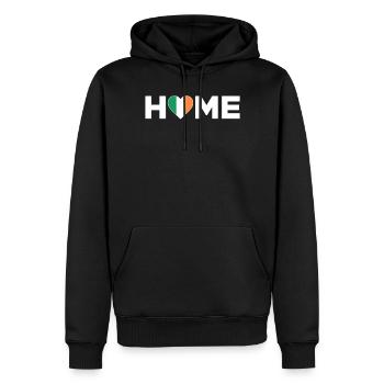 Irland Heimat Irland Flagge Irland Liebe - Männer Premium Bio Hoodie - Schwarz - Vorne - Nico (187cm)