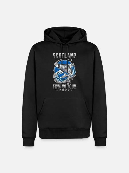 Fishing Trip Scotland 2022 - Men’s Premium Organic Hoodie - black