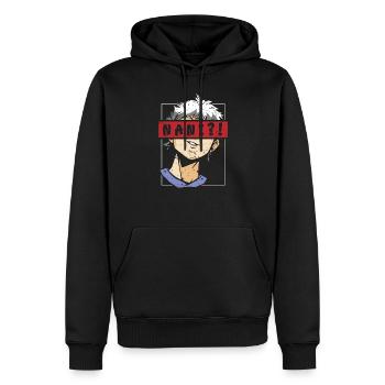 Anime Fan Präsent Japanischer Zeichentrick Cosplay - Männer Premium Bio Hoodie - Schwarz - Vorne - Nico (187cm)