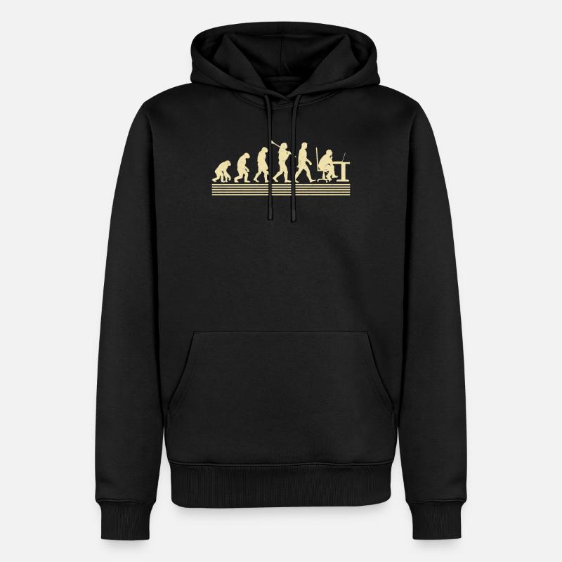 Development of web developers - Men’s Premium Organic Hoodie - black