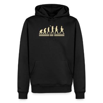 Entwicklung Des Arzthelfers - Männer Premium Bio Hoodie - Schwarz - Vorne - Nico (187cm)