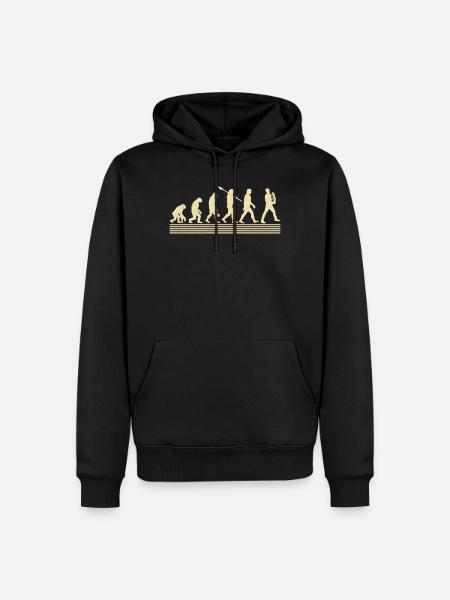 Évolution libanaise - Sweat à capuche Premium bio Homme - noir