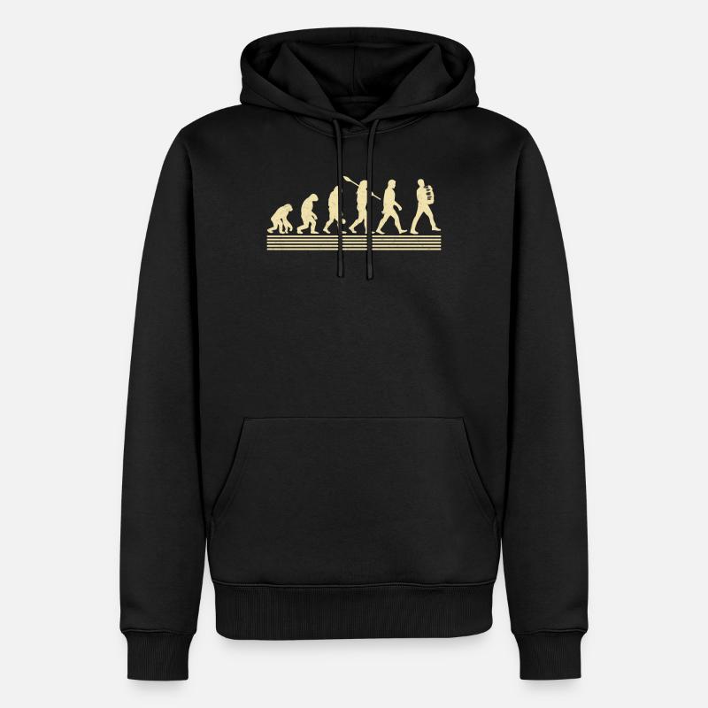 Évolution libanaise - Sweat à capuche Premium bio Homme - noir