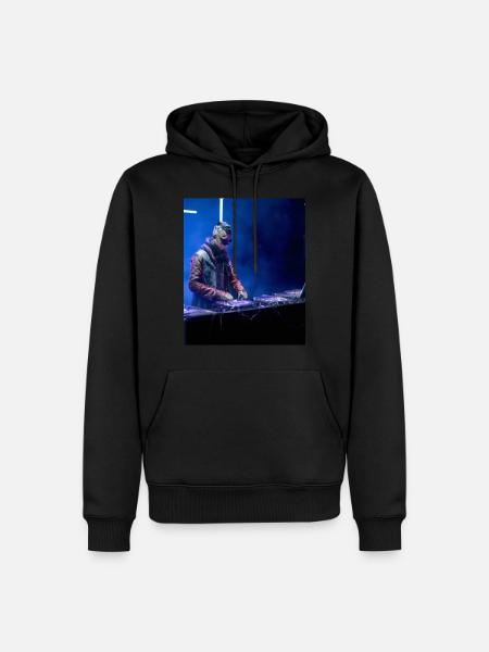 DJ Festival - Men’s Premium Organic Hoodie - black