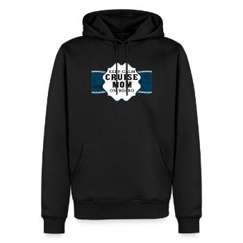 Kreuzfahrt Mama - Männer Premium Bio Hoodie - Schwarz - Vorne - Nico (187cm)