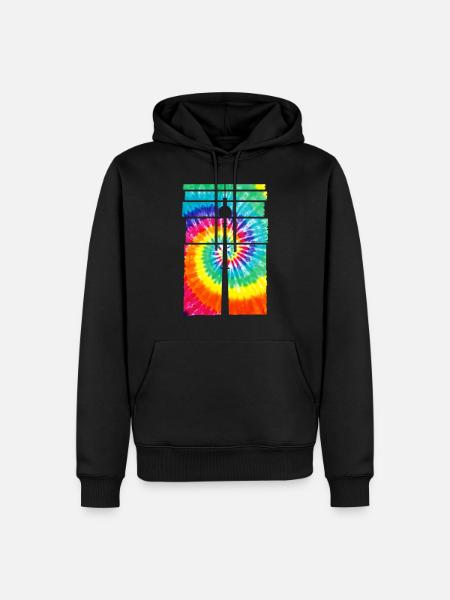 Berlin Souvenir TV Tower - Men’s Premium Organic Hoodie - black