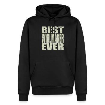 Best Winzer ever Winzer Geschenk - Männer Premium Bio Hoodie - Schwarz - Vorne - Nico (187cm)