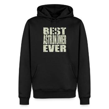Best Astronom ever Astronom Geschenk - Männer Premium Bio Hoodie - Schwarz - Vorne - Nico (187cm)