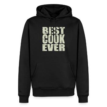 Best Koch ever Koch Geschenk - Männer Premium Bio Hoodie - Schwarz - Vorne - Nico (187cm)