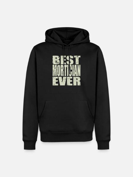 Best Undertaker ever Undertaker Gift - Men’s Premium Organic Hoodie - black