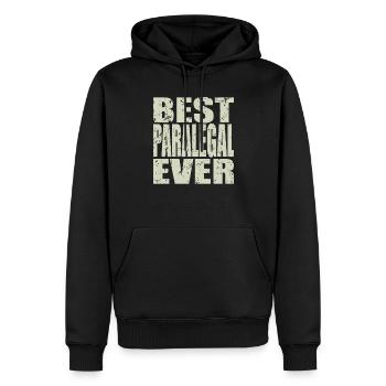 Best Rechtsanwaltsfachangestellte ever - Männer Premium Bio Hoodie - Schwarz - Vorne - Nico (187cm)