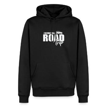 Holiday Road Trip Urlaub Freizeit Ferien - Männer Premium Bio Hoodie - Schwarz - Vorne - Nico (187cm)