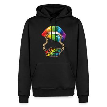 Waage Sternzeichen Geschenk Waage - Männer Premium Bio Hoodie - Schwarz - Vorne - Nico (187cm)