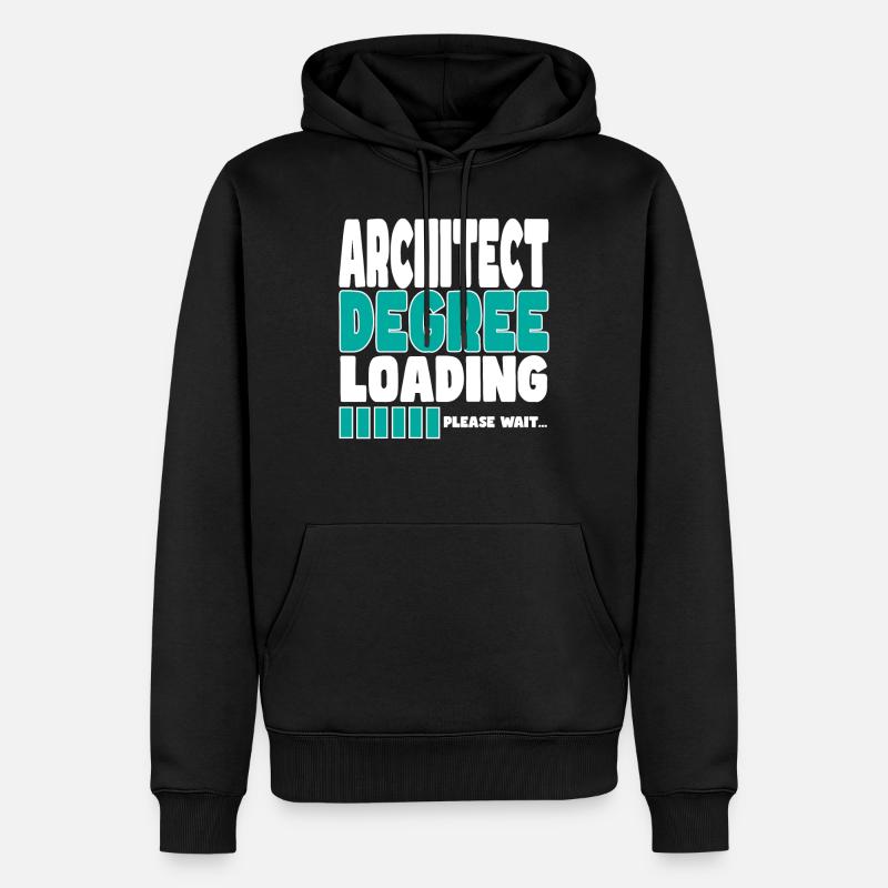 Architect invites training - Men’s Premium Organic Hoodie - black