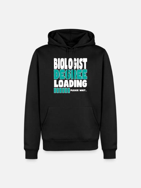 Biologist invites training - Men’s Premium Organic Hoodie - black