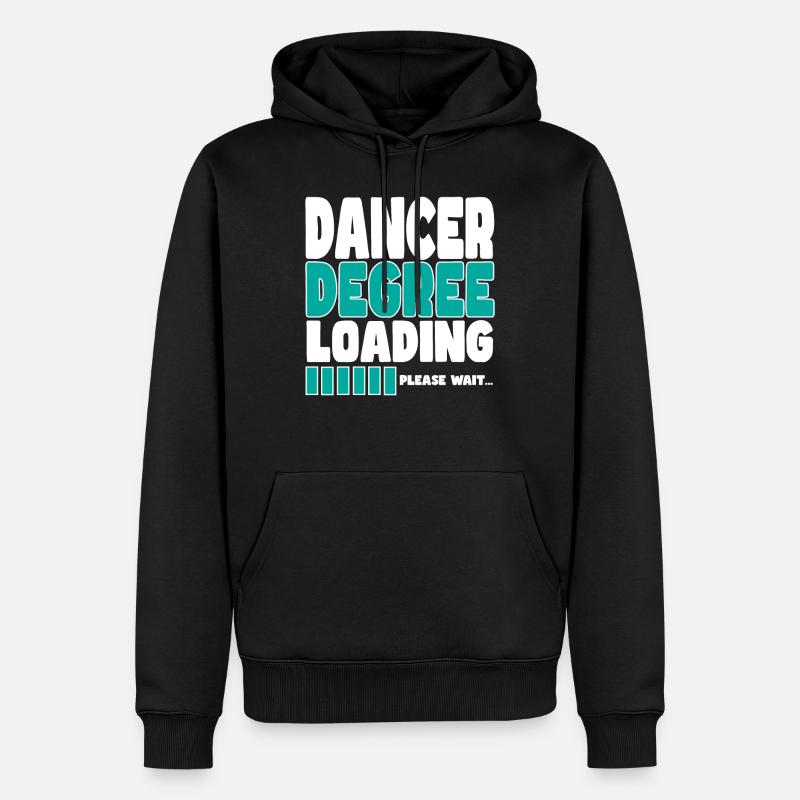 Dancer invites training - Men’s Premium Organic Hoodie - black