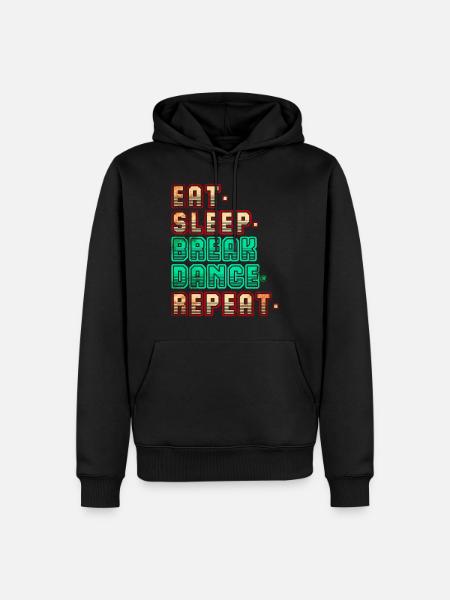 Hip Hop Music - Men’s Premium Organic Hoodie - black