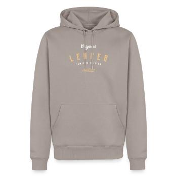 Lehrer Limited Edition Lustiges Klassenlehrer - Männer Premium Bio Hoodie - Taupe - Vorne - Nico (187cm)