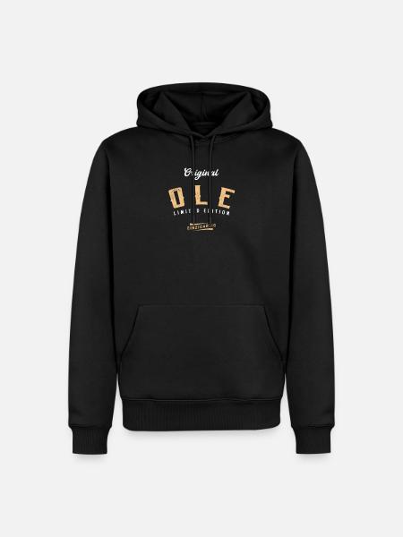 Ole Limited Edition - Männer Premium Bio Hoodie - Schwarz