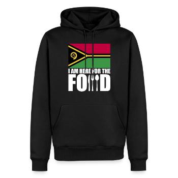Vanuatu urlaub reise souvenir - Männer Premium Bio Hoodie - Schwarz - Vorne - Nico (187cm)