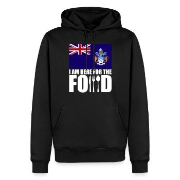 Tristan Da Cunha urlaub reise souvenir - Männer Premium Bio Hoodie - Schwarz - Vorne - Nico (187cm)