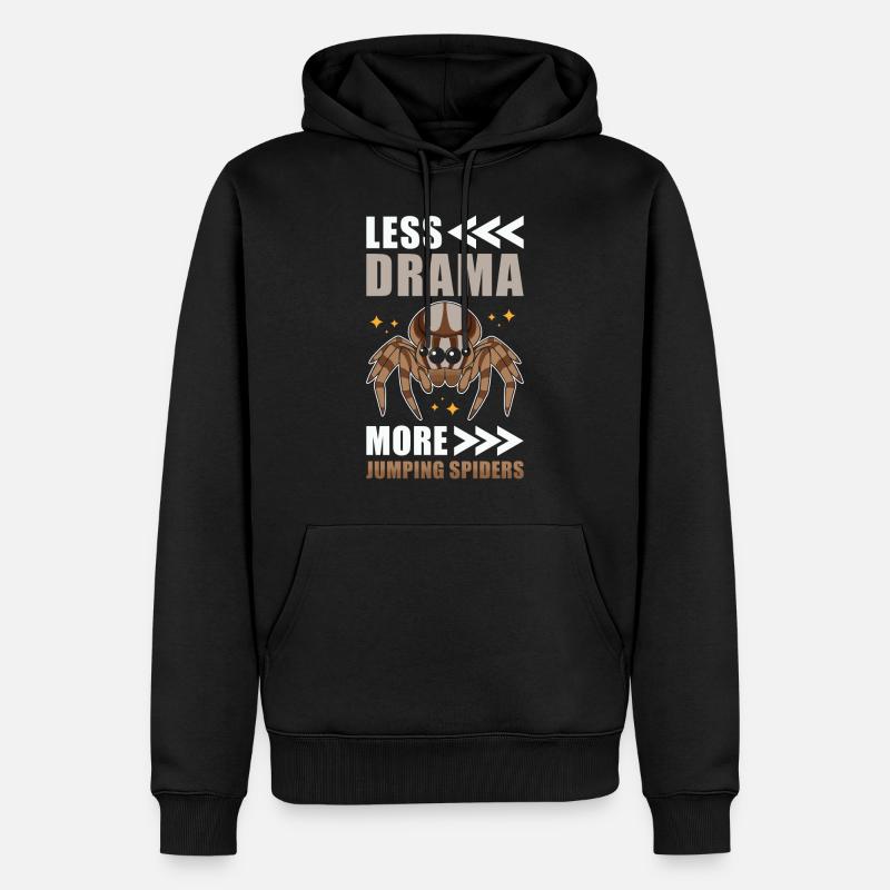 Dicton Jumping Spider - Sweat à capuche Premium bio Homme - noir