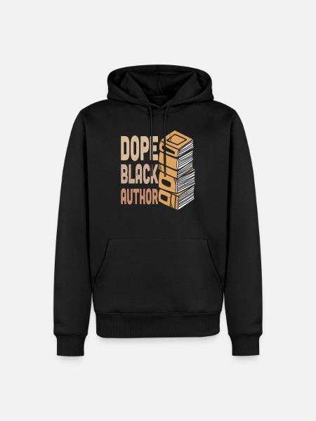 Black Author Writer Quotes - Men’s Premium Organic Hoodie - black