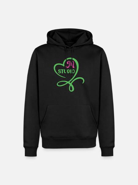 Mstudio - Men’s Premium Organic Hoodie - black