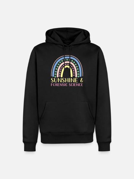 Forensic Science - Men’s Premium Organic Hoodie - black