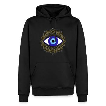 Egypte Antique Souvenir Egyptien Historique Egyptien - Sweat à capuche Premium bio Homme - noir - Devant - Nico (187cm)
