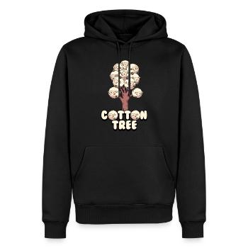 Adorable Cotton Tree Animals Fluffy Sheep Earth - Männer Premium Bio Hoodie - Schwarz - Vorne - Nico (187cm)