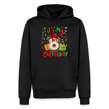 Es Ist Mein 8. Geburtstag Xmas Geschenk 8. - Männer Premium Bio Hoodie - Schwarz - Vorne - Nico (187cm)