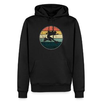 Rollerblades - Männer Premium Bio Hoodie - Schwarz - Vorne - Nico (187cm)