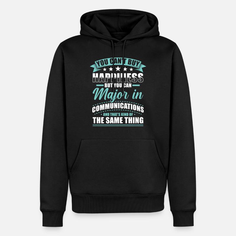 Communication Conclusion - Sweat à capuche Premium bio Homme - noir