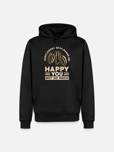 Sunflower - Men’s Premium Organic Hoodie - black