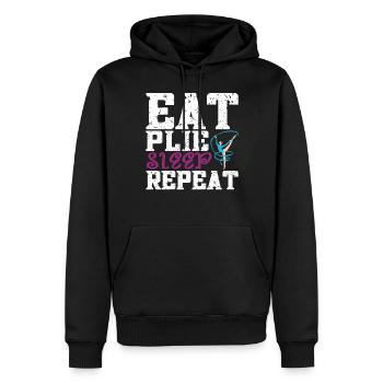 Ballet Dancer Ballet Dancing - Men’s Premium Organic Hoodie - black - Front - Nico (187cm)