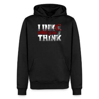 Ich Tinte Was Sie Denken Tätowierer Künstlerische - Männer Premium Bio Hoodie - Schwarz - Vorne - Nico (187cm)