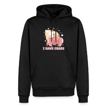 Hermit Crab Crabbing Crab Whisperer Crab Hunting - Männer Premium Bio Hoodie - Schwarz - Vorne - Nico (187cm)