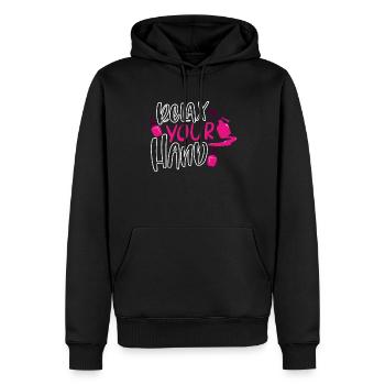 Nail Tech Nail Technician Manicurist Nails Artist - Männer Premium Bio Hoodie - Schwarz - Vorne - Nico (187cm)
