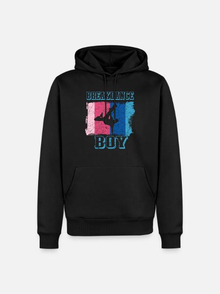 Breakdance Young Breakdancers BBoy - Men’s Premium Organic Hoodie - black