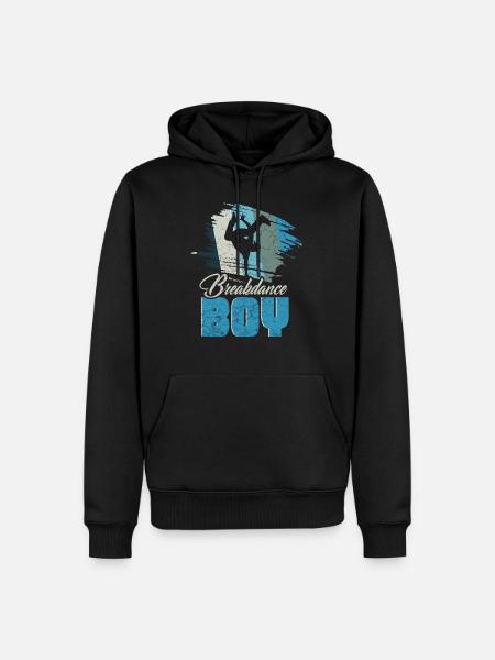 Breakdance Young Breakdancers Dancing - Men’s Premium Organic Hoodie - black